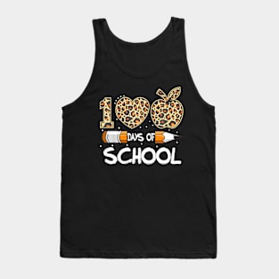 100 Days Of School Teacher Student Men Women Kids 100Th Day Tank Top